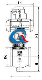 PQ677氣動偏心調(diào)節(jié)閥 (對夾式)