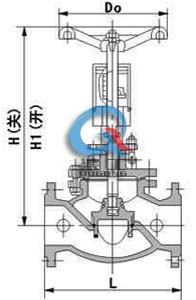 KPF手動流量平衡閥 (結(jié)構(gòu)圖)